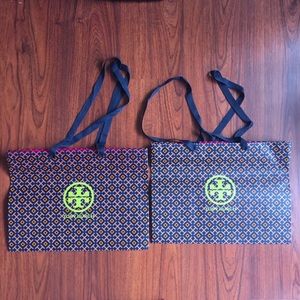 TORY BURCH 2 Big Paper Bags